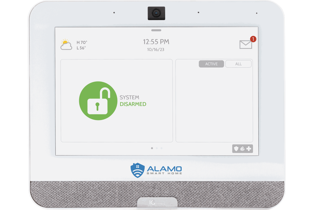 Alamo touchscreen control panel